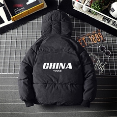 MY16001-P100加厚加绒连帽棉衣男大码棉服男面包服男，男装棉衣，电商A040A