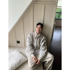 美式飞行员教练服夹克男士春秋季宽松休闲潮牌棒球服纯色工装外套，男装夹克，星座506A
