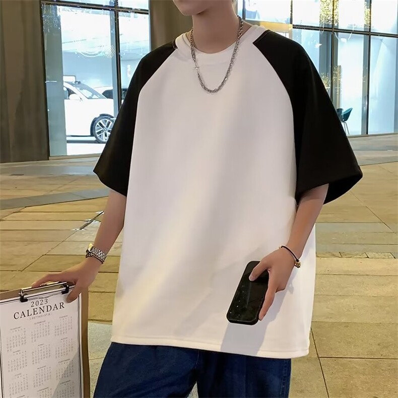 2023春夏季新款男休闲圆领短袖T恤T5145P28,男装T恤,星座1116-2