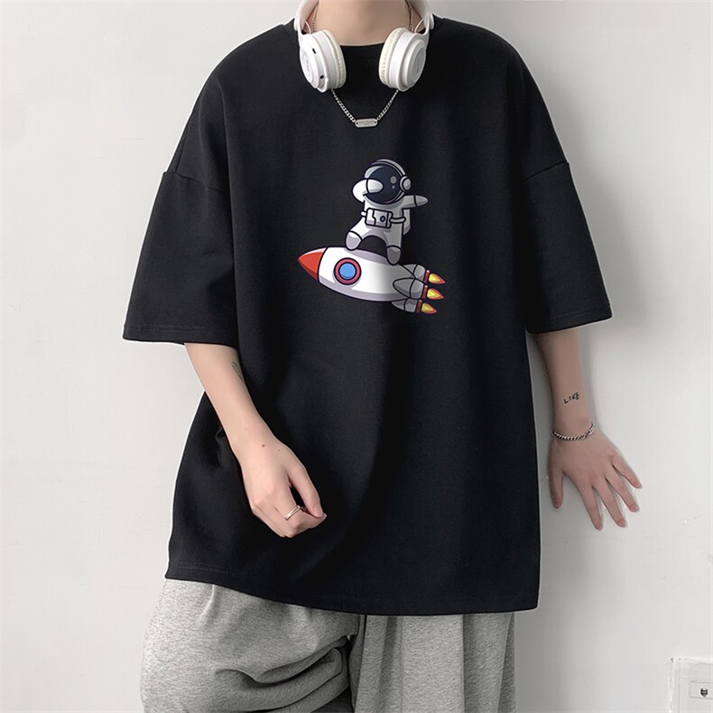 DX17158-P20纯棉短袖t恤男大码半袖打底衫宽松体恤衫大皂风,男装T恤,电商A040