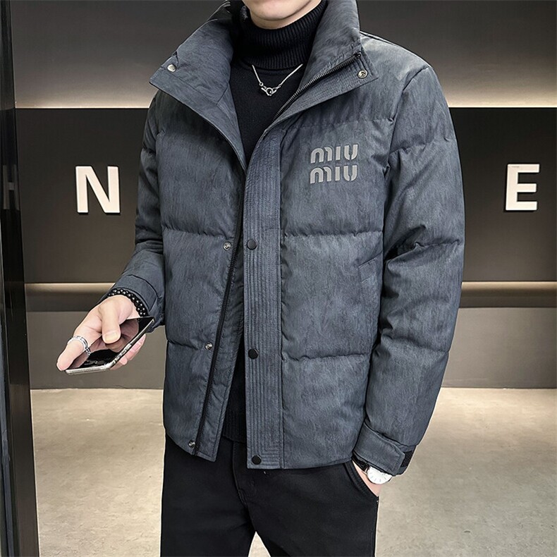 数据款2025新款羽绒服男士冬季外套脏脏灰新面料B240-24615-P205,男装羽绒服,电商B240
