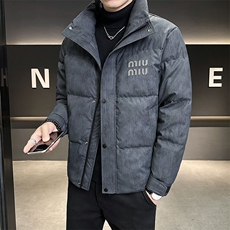 数据款2025新款羽绒服男士冬季外套脏脏灰新面料B240-24615-P205，男装羽绒服，电商B240