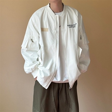 现货主推春季休闲工装夹克外套男日系潮男棒球服A351-JK020-P95，男装夹克，电商A351