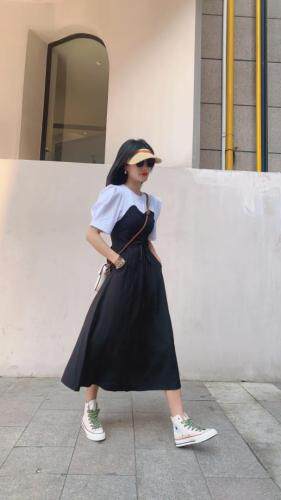 现货连衣裙，女装连衣裙，LL+