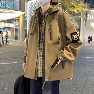 2025秋季新款宽松连帽多口袋夹克休闲外套 A436-D1205-P65图片