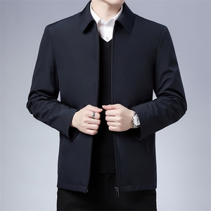 DW-f05冬季男士羽绒服可拆卸内胆外套男装翻领修身白鸭绒P248图片