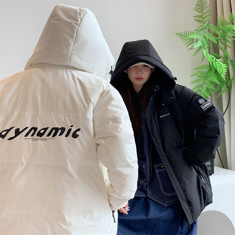 连帽轻薄潮牌日系短款外套修身学生白鸭绒羽绒服印花背带,男装羽绒服,星座301D-5(原星座1415）