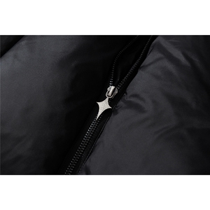 1小众设计盔甲白鸭绒潮流大码M-5XL夹克式羽绒服YR77928P198控298图片
