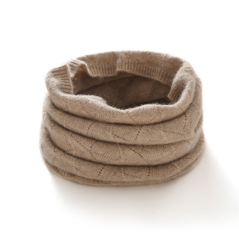 秋冬季儿童镂空保暖保暖时尚12针羊绒脖套，周边，跳跳羊儿童羊绒衫