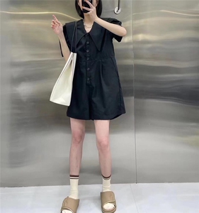夏季新款海军连体裤图片