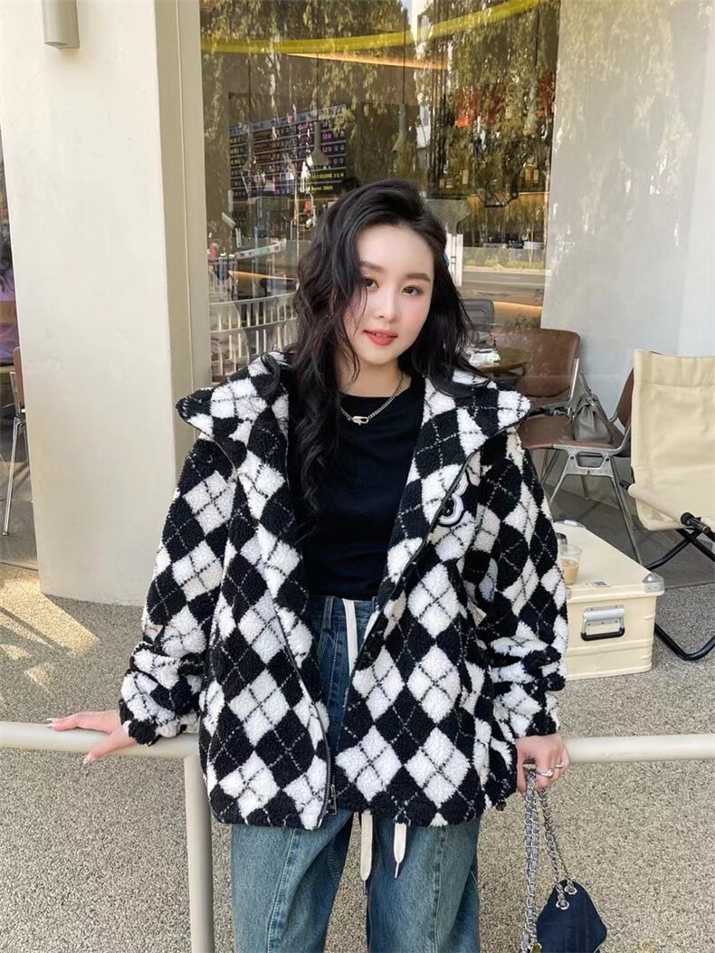 冬装新款颗粒绒外套，其它，玫瑰共和国