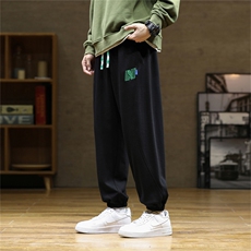 M-8XL2025秋季新款大码束口百搭长裤卫裤109-K65-P40，男装休闲裤，星座109-1