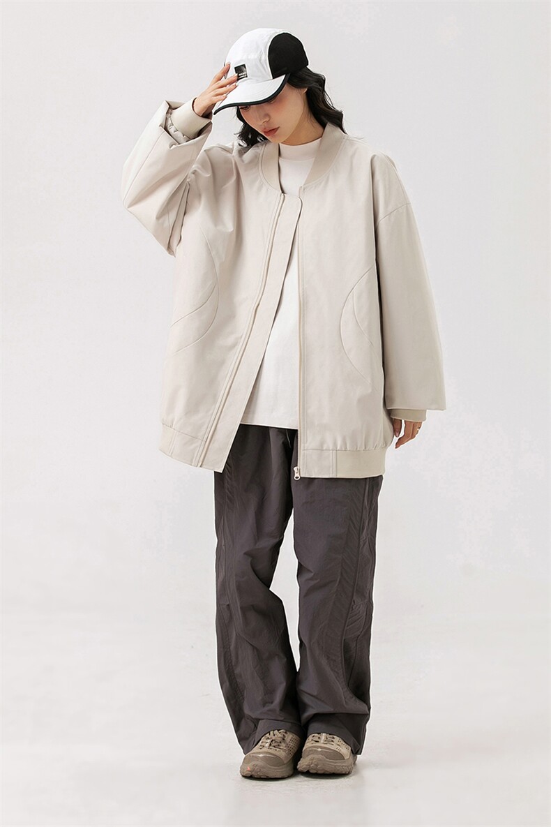 2024秋季新款现货棒球领夹克男冲锋衣外套DSA157B-JK7803-特P65,男装夹克,电商A157B