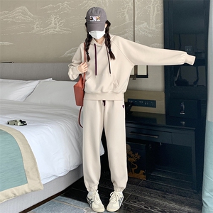 现货有买家秀25春秋连帽爱心套装两件女2C187-82268-P135-K198图片