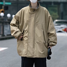 hiphop高街外套高街男日系机能风立领夹克冲锋衣J8073P60，男装夹克，星座1116-2
