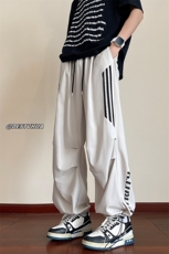 夏秋衔接款速干宽松休闲裤M-5XL-KZ8596-特P35，男装休闲裤，星座417-1（原电商B245）