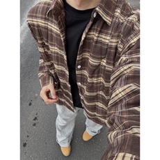 加绒加厚百搭各自衬衫ZC079-P55，男装衬衫，星座313A(原308A-2)