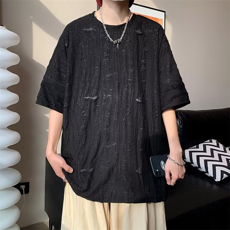 潮牌城市风貌男标准潮青春流行短袖圆领日常T恤TX217P33,男装T恤,星座410-2