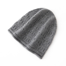 【羊毛】90支丝光毛条100分JIN口澳毛时尚轻奢绞花渔夫帽女士，帽子，戎咖羊绒