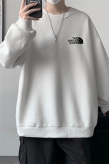 圆领卫衣男大码加厚加绒长袖t恤男S6232-P28加绒款-P33，男装卫衣，电商A040