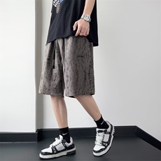 运动裤休闲裤短裤文艺时尚潮牌夏季潮宽松型百搭L650P32，男装休闲裤，星座1116-2