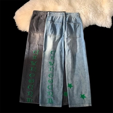 美式牛仔裤男春秋新款休闲直筒裤XK5009P43，男装牛仔裤，星座1116-2