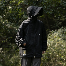 港风大码日系夏季男女情侣款连帽防晒服外套XZ213-FS998-P55控78，男装防晒衣，星座213