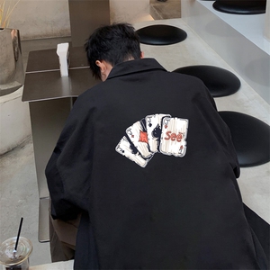 量大优 供视频   冰丝短袖衬衫男DXC542-特p25图片