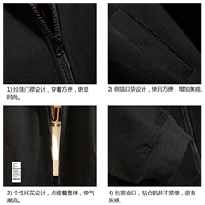 KS21045-P38加绒款-P43连帽开衫卫衣男运动外套大码班服砖墙，男装卫衣，电商A040A