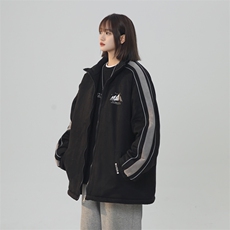 加绒加厚棉衣男女棉服雪山印花面包服立领棉袄中性外套1619H-P90，男装棉衣，星座207