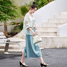 2024夏季女装新款新中式防晒外套，女装短外套，魅衣本色