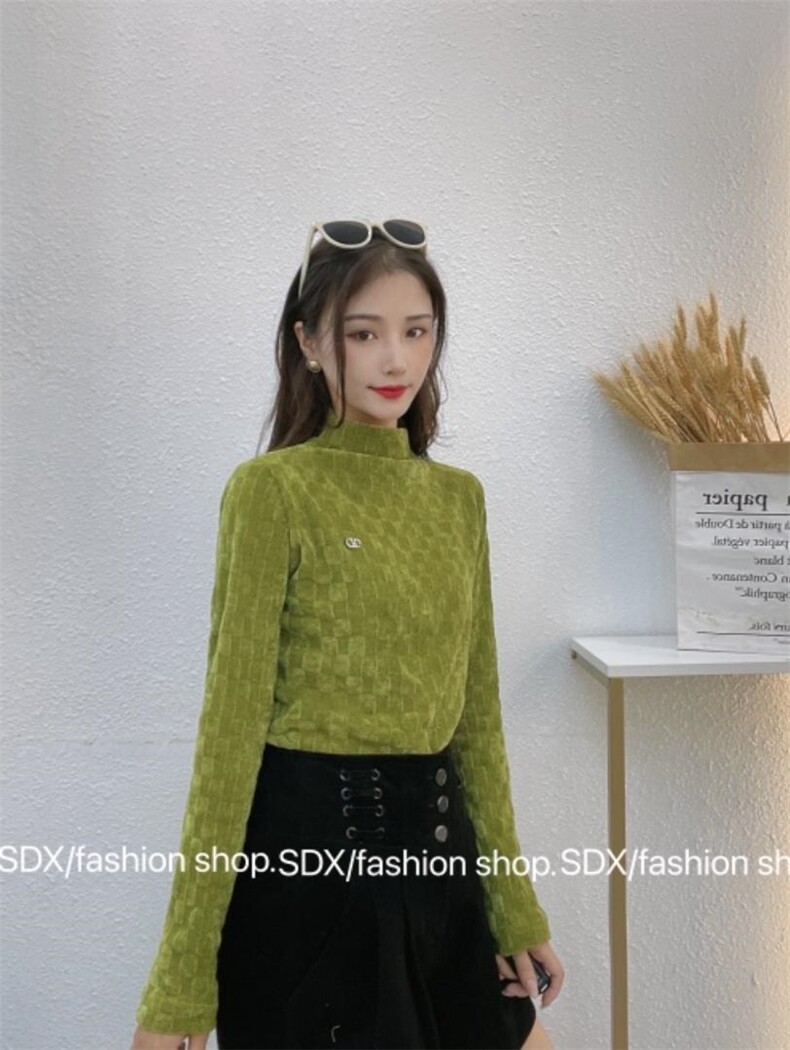 【现货】冬款打底单穿小衫，其它，色调轩