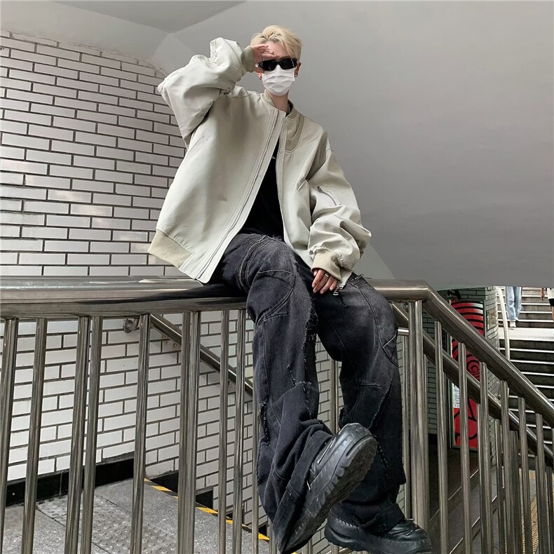 秋季青春流行男夹克文艺潮外套JK8524P58,男装夹克,星座1116-2
