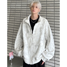 美式高街黑色飞行夹克男款春季痞帅高级感机车外套JK701-P65，男装夹克，电商C307