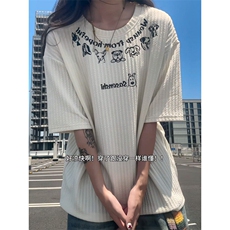 XZ809A/SSS02/特P24/控48美式圆领坎肩印花背心T恤，男装背心/马甲，星座809A(原222-1)