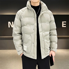 高品质立领拼接羽绒服男士冬季新款潮流帅气轻薄外套高品质男装，男装羽绒服，星座1013