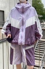 夏季连帽夹克衫防晒服套装运动风时尚防晒衣男XZ514-2-1612-P98，男装防晒衣，星座514-2(原B239)