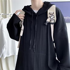 秋装新款港风男女套头连帽衫宽松薄款休闲卫衣韩版潮H209/P55，男装卫衣，钱塘713