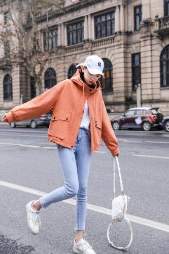 休闲派克彩色百搭，女装，百变诱惑