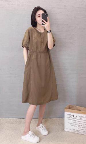 夏季连衣裙，女装连衣裙，曼希野