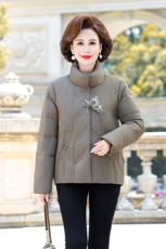 中老年轻薄羽绒服女士短款妈妈冬装新款老人奶奶太太洋气保暖外套，男装羽绒服，电商B212（原钱塘6029）