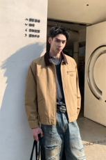2026春季新款底特律翻领水洗帆布夹克男J6522-特P80建议零售价198，男装夹克，电商A001-1