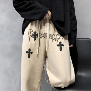男秋季新款港风休闲裤X06P38图片