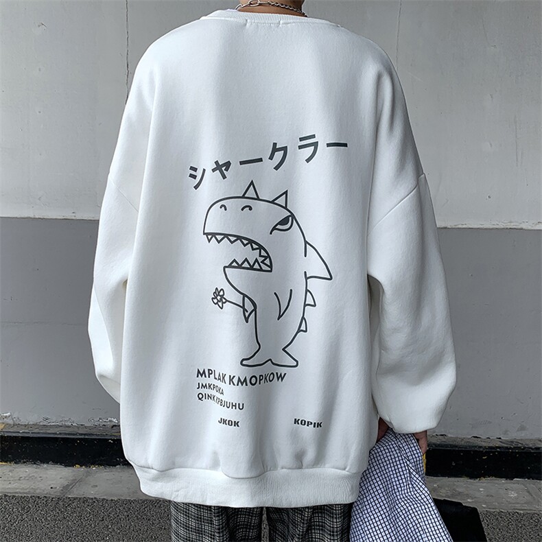 S6092-P35春季圆领卫衣男大码韩版宽松长袖外套男,男装卫衣,电商A040