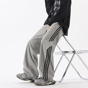 KP850 /P35 休闲裤男美式个性大码宽松潮男百搭长裤子运动直筒裤图片