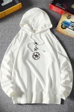 WY2070-P40纯棉连帽卫衣男大码运动帽衫宽松薄外套男麒麟风，男装卫衣，电商A040A