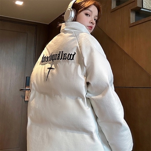网图原版质量PU皮棉衣图片