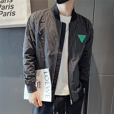 312A-8008-P1152025春装社会小伙夹克外套男休闲潮流韩版上衣B，男装夹克，星座312A-5