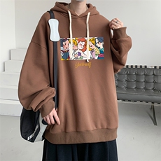 8XL连帽卫衣男大码胖子帽衫大号运动服WY2396-P35，男装卫衣，电商A040