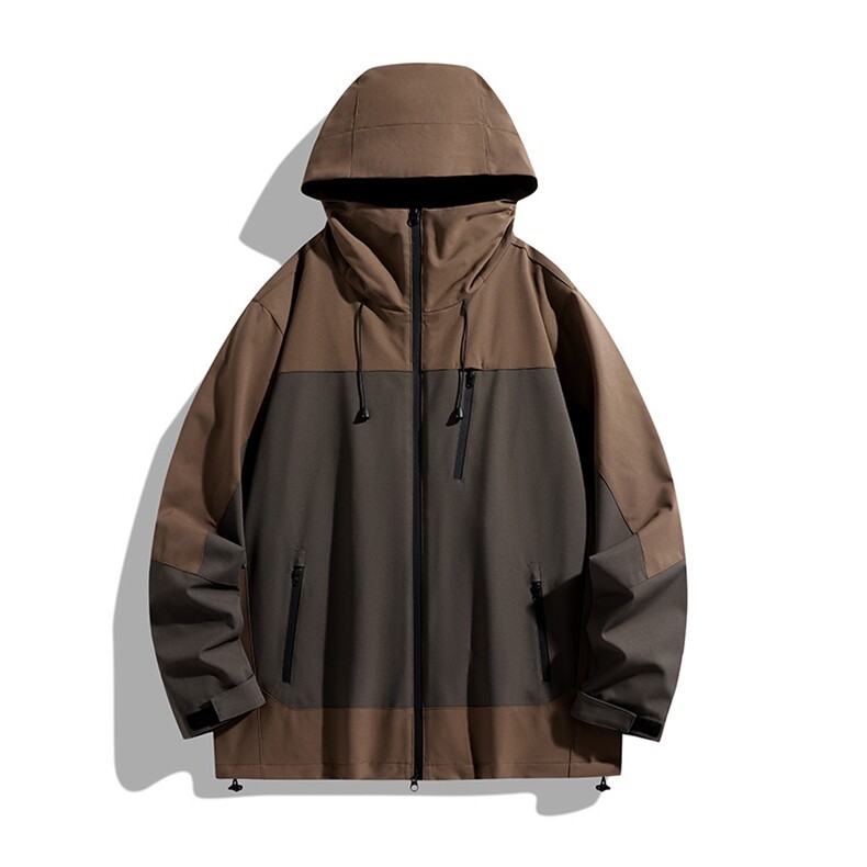 新款男女高品质户外登山服青少年学生冲锋衣夹克外套HS6607,男装夹克,星座1206（原A206）